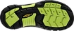 Dětské sandály Keen  Newport H2 JR Black/Lime Green