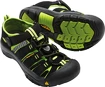 Dětské sandály Keen  Newport H2 JR Black/Lime Green