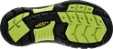 Dětské sandály Keen  Newport H2 JR Black/Lime Green