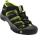 Dětské sandály Keen  Newport H2 JR Black/Lime Green