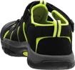 Dětské sandály Keen  Newport H2 K Black/Lime Green