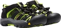 Dětské sandály Keen  Newport H2 K Black/Lime Green