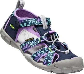 Dětské sandály Keen  Seacamp II CNX JR Black Iris/African Violet