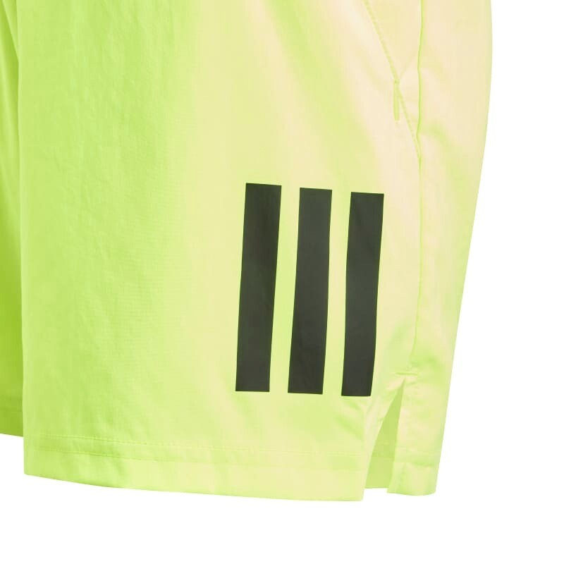 Dětské šortky adidas  B Club 3 Stripes Short Lucid Lemon 128 cm - thumb (4)