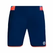 Dětské šortky BIDI BADU  Nino Tech Shorts Neon Red/Dark Blue