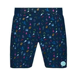 Dětské šortky BIDI BADU Tafari Tech Shorts Dark Blue, Mixed