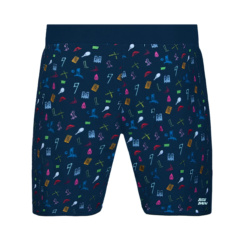 Dětské šortky BIDI BADU  Tafari Tech Shorts Dark Blue, Mixed 128 cm
