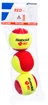 Dětské tenisové míče Babolat  Red Felt X3