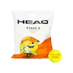 Dětské tenisové míče Head  Stage 2 Orange 72B