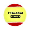Dětské tenisové míče Head  Stage 3 Red 3B
