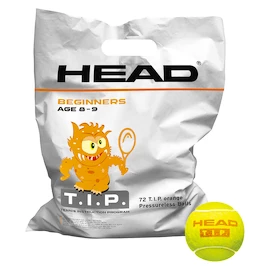 Dětské tenisové míče Head T.I.P. Orange (72B)
