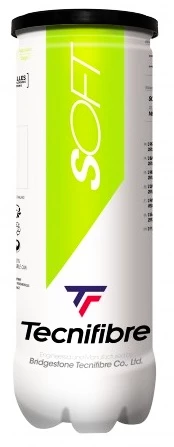 Dětské tenisové míče Tecnifibre  Mini Tennis Soft 3 Pack