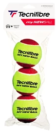 Dětské tenisové míče Tecnifibre My New Ball 3 ks