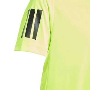 Dětské tričko adidas  B Club 3 Stripes Tee Lucid Lemon