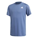 Dětské tričko adidas  B Club 3STR Tee Blue 128 cm