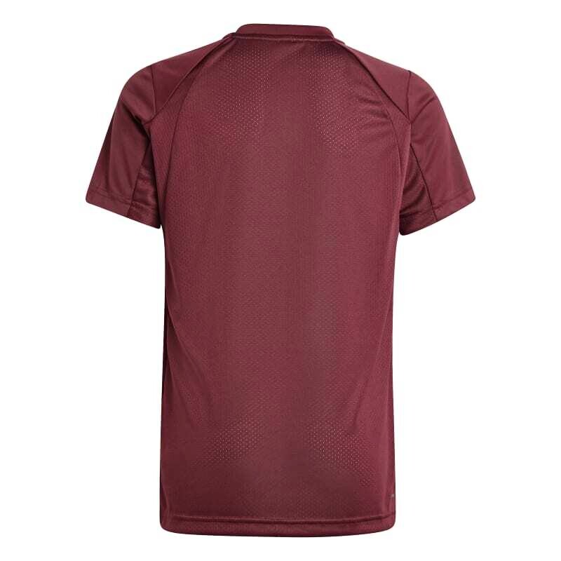 Dětské tričko adidas  B Club Tee Shadow Red 128 cm - thumb (4)