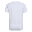 Dětské tričko adidas  Boys Printed Tennis Shirt White