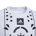 Dětské tričko adidas  Boys Printed Tennis Shirt White