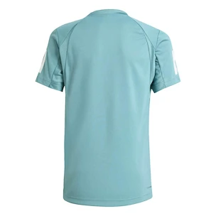 Dětské tričko adidas  Club Tennis 3-Stripes T-Shirt Kids Powder Teal