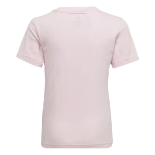 Dětské tričko adidas  Essentials 3-Stripes Clear Pink