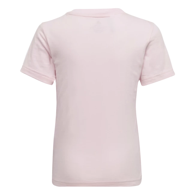 Dětské tričko adidas  Essentials 3-Stripes Clear Pink