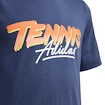 Dětské tričko adidas Kids Tennis Graphic Tee Navy
