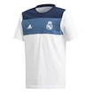 Dětské tričko adidas Real Madrid CF bílo-modré