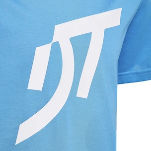 Dětské tričko adidas  Thiem Logo Graphic Tee Blue