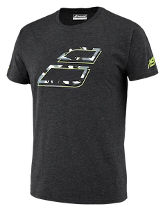 Dětské tričko Babolat  Aero Cotton Tee Boy Black Heather