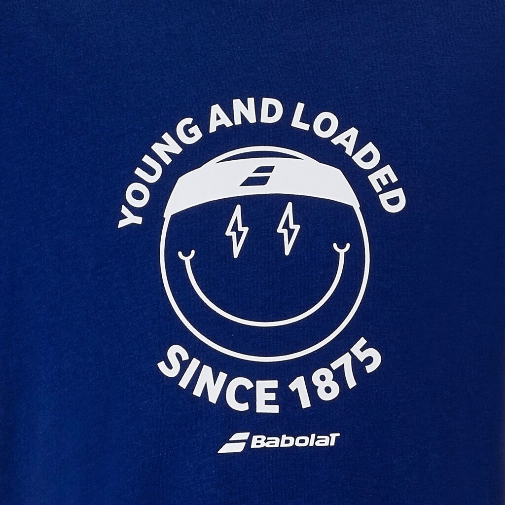 Dětské tričko Babolat  Exercise Cotton Tee Boy Sodalite Blue 10 - 12 let - thumb (3)