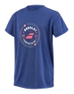 Dětské tričko Babolat  Exercise Graphic Tee Estate Blue