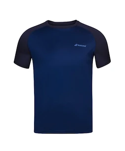 Dětské tričko Babolat  Play Club Crew Neck Tee Estate Blue