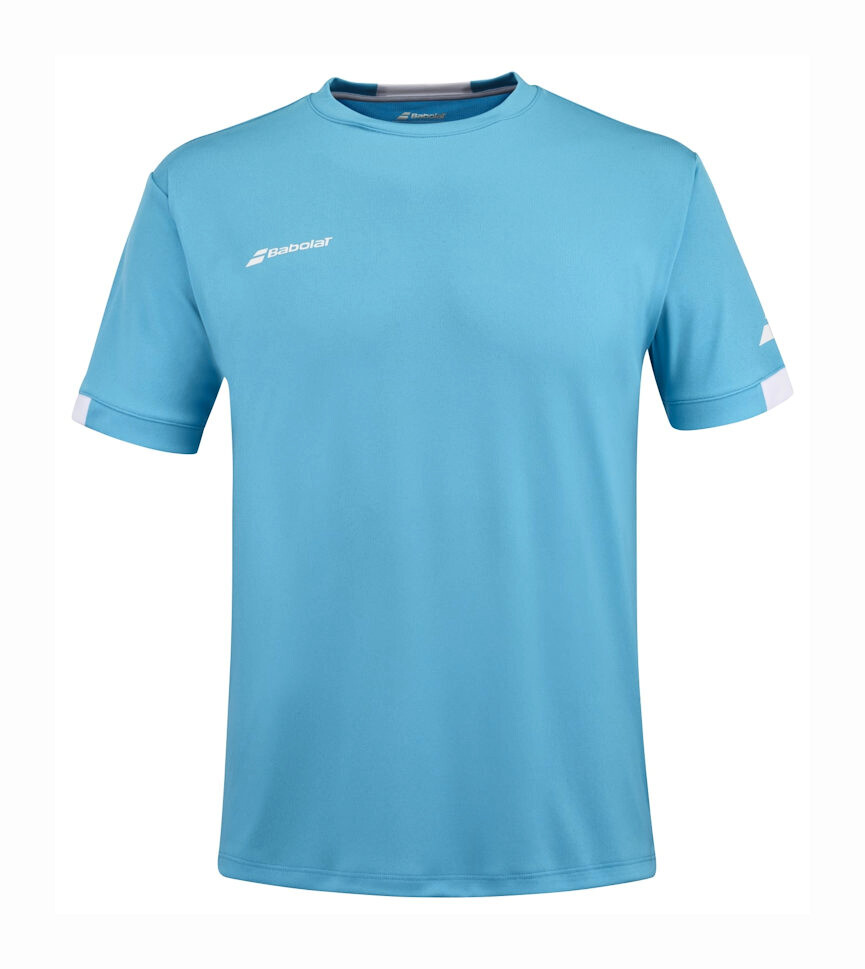Product detail of Dětské tričko Babolat  Play Crew Neck Tee Boy Cyan Blue 12 - 14 let