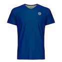 Dětské tričko BIDI BADU  Evin Tech Round-Neck Tee Blue/Neon Green 140 cm