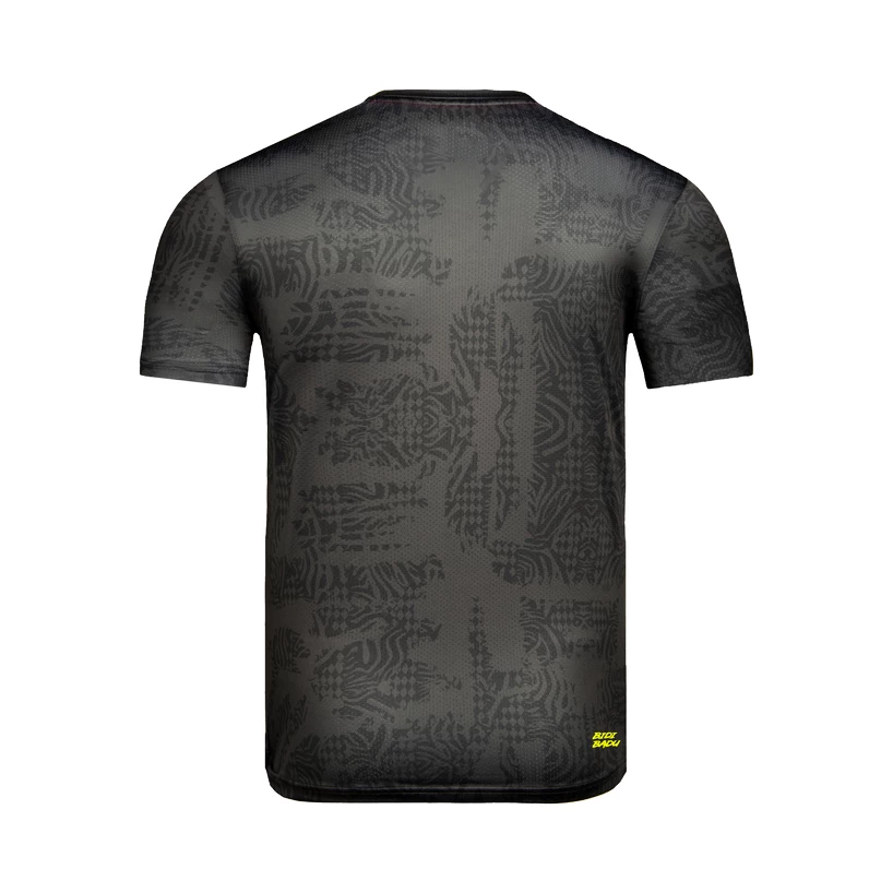 Dětské tričko BIDI BADU  Owusu Tech Tee Dark Grey 128 cm