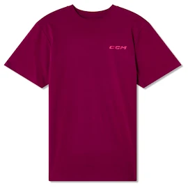 Dětské tričko CCM Casual Tee Boysenberry