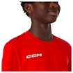 Dětské tričko CCM  Lightweight Training Red