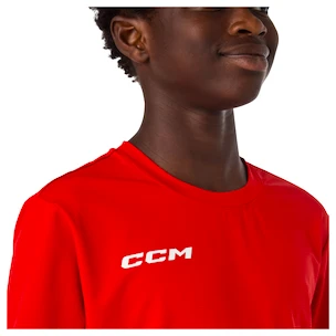 Dětské tričko CCM  Lightweight Training Red XL
