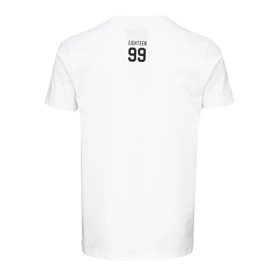Dětské tričko CCM Monochrome SS Tee White Žák (youth)
