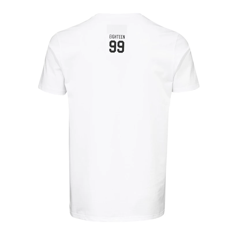 Dětské tričko CCM Monochrome SS Tee White Žák (youth)