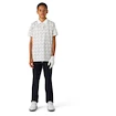 Dětské tričko CCM  Polo Print Blanc