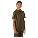 Dětské tričko CCM  Polo Print Khaki Green