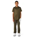 Dětské tričko CCM  Polo Print Khaki Green