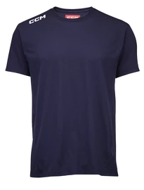 Dětské tričko CCM SS Essential Tee Navy