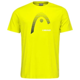 Dětské tričko Head Club Carl T-Shirt Junior Yellow