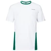Dětské tričko Head  Club Tech White/Green