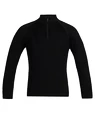 Dětské tričko Icebreaker  K 260 Tech LS Half Zip BLACK