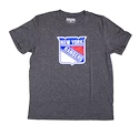 Dětské tričko Levelwear Core Logo NHL New York Rangers tmavě šedé