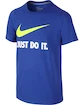 Dětské tričko Nike Just Do It Swoosh Training Blue