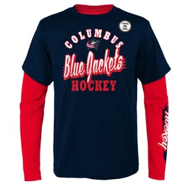 Dětské tričko Outerstuff TWO MAN ADVANTAGE 3 IN 1 COMBO COLUMBUS BLUE JACKETS